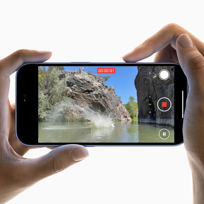 One click launches the camera, another takes a photo, and a click-and-hold starts video recording so users don’t miss the moment.