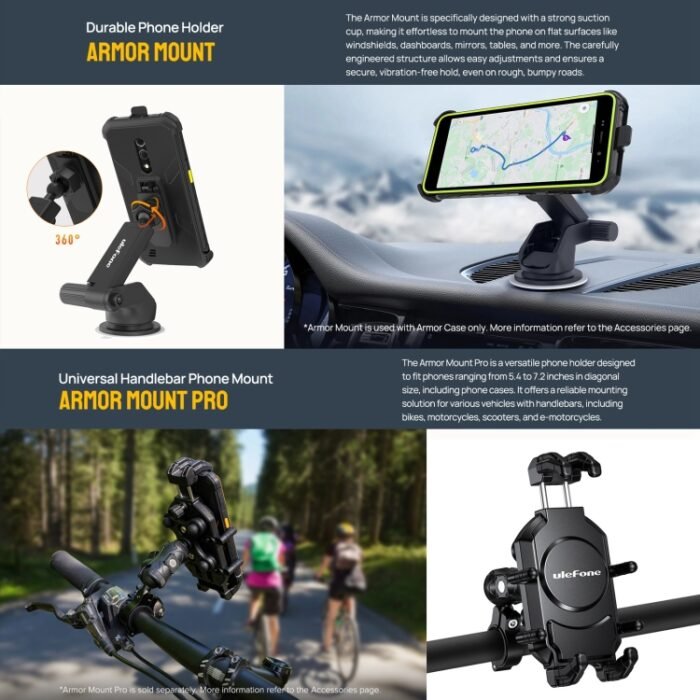 Ulefone Armor X12 Pro, IP68/IP69K Rugged Phone, 5.45 inch Android 13 MediaTek Helio G36 Octa Core, Network: 4G, NFC, 4GB+64GB - Image 10