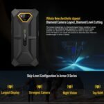 Ulefone Armor X13, IP68/IP69K Rugged Phone, 6.52 inch Android 13 MediaTek Helio G36 Octa Core, Network: 4G, NFC, OTG, 6GB+64GB - Image 3