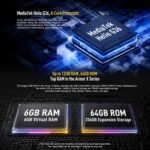 Ulefone Armor X13, IP68/IP69K Rugged Phone, 6.52 inch Android 13 MediaTek Helio G36 Octa Core, Network: 4G, NFC, OTG, 6GB+64GB - Image 9