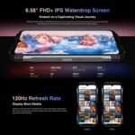 DOOGEE V31GT, Thermal Imaging Camera, Side Fingerprint, 10800mAh Battery, 6.58 inch Android 13 Dimensity 1080 Octa Core, Network: 5G, OTG, NFC, Support Google Pay, 12GB+256GB - Image 15