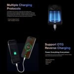 DOOGEE V31GT, Thermal Imaging Camera, Side Fingerprint, 10800mAh Battery, 6.58 inch Android 13 Dimensity 1080 Octa Core, Network: 5G, OTG, NFC, Support Google Pay, 12GB+256GB - Image 9