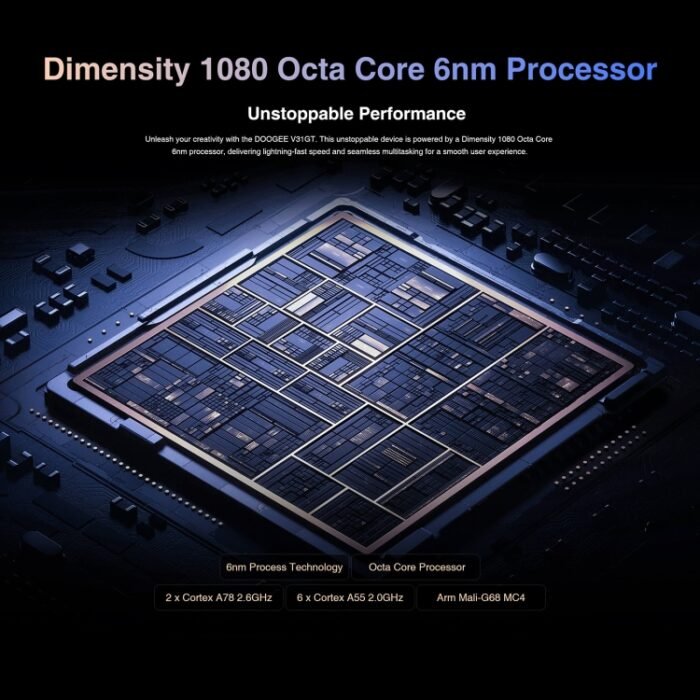 DOOGEE V31GT,  Thermal Imaging Camera, Side Fingerprint, 10800mAh Battery, 6.58 inch Android 13 Dimensity 1080 Octa Core, Network: 5G, OTG, NFC, Support Google Pay, 12GB+256GB - Image 10