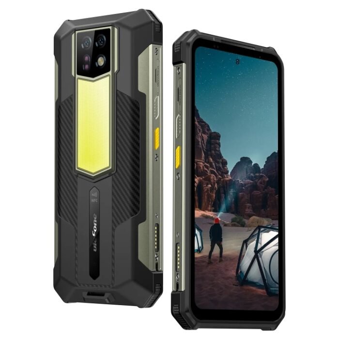 EDA005712301A.jpg Ulefone Armor 24, Rugged Phone, Side Fingerprint, 22000mAh, 6.78 inch Android 13 MediaTek Helio G96 Octa Core, Network: 4G, NFC, Armor 24 - Image 1