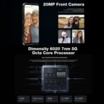 DOOGEE V20S, Side Fingerprint, 6.43 inch Android 13 Dimensity 6020 Octa Core 2.2GHz, Network: 5G, OTG, NFC, Support Google Pay, 12GB+256GB - Image 15