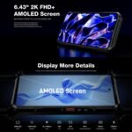 DOOGEE V20S, Side Fingerprint, 6.43 inch Android 13 Dimensity 6020 Octa Core 2.2GHz, Network: 5G, OTG, NFC, Support Google Pay, 12GB+256GB - Image 17