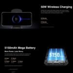 DOOGEE DK10 5G, Quad Cameras, Side Fingerprint, 6.67 inch Android 13 Dimensity 8020 Octa Core 2.6GHz, Network: 5G, OTG, NFC, Support Google Pay, 12GB+512GB - Image 12