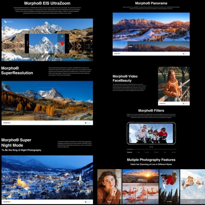 DOOGEE DK10 5G, Quad Cameras, Side Fingerprint, 6.67 inch Android 13 Dimensity 8020 Octa Core 2.6GHz, Network: 5G, OTG, NFC, Support Google Pay, 12GB+512GB - Image 7