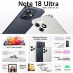 Ulefone Note 18 Ultra, Side Fingerprint, 6.78 inch Android 13 MediaTek Dimensity 720 5G MT6853 Octa Core 2.0GHz, NFC, Network: 5G, 6GB+256GB - Image 2