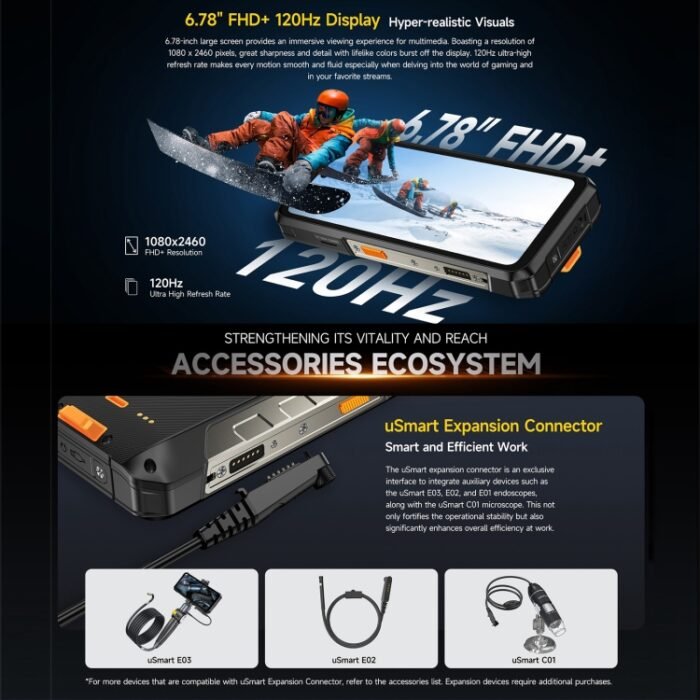 Ulefone Armor 26 Ultra Walkie-Talkie Version Rugged Phone, 6.78 inch Android 13 MediaTek Dimensity 8020 Octa Core, Network: 5G, NFC, 12GB+512GB Walkie-Talkie Version - Image 16