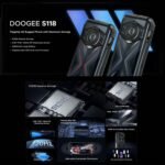 DOOGEE S118 Rugged Phone, 6.58 inch Android 14 MediaTek Helio G99 Octa Core, Network: 4G, OTG, NFC, 8GB+512GB - Image 2