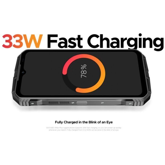 DOOGEE Vmax Plus 5G Rugged Phone, 6.58 inch Android 14 MediaTek Dimensity 7050 Octa Core, Network: 5G, OTG, NFC, 16GB+512GB - Image 5
