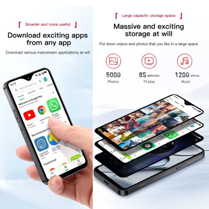 SOYES XS18 Pro Max, 2GB+16GB, Face ID, 4.3 inch Android 8.1 MTK6737A Quad Core, Network: 4G, OTG, Dual SIM, XS18 Pro Max - Image 7