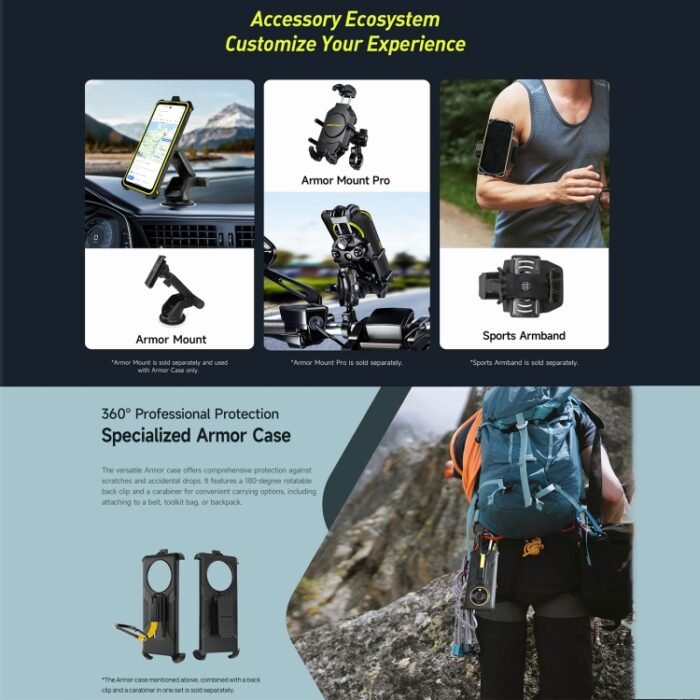 Ulefone Armor X31 Pro 5G, 8GB+256GB, Night Vision, IP68/IP69K Rugged Phone, 6.56 inch Android 14 MediaTek Dimensity 6300 Octa Core, Network: 5G, NFC, OTG, Armor X31 Pro - Image 13