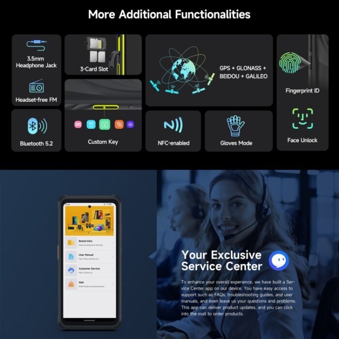 Ulefone Armor X31 Pro 5G, 8GB+256GB, Night Vision, IP68/IP69K Rugged Phone, 6.56 inch Android 14 MediaTek Dimensity 6300 Octa Core, Network: 5G, NFC, OTG, Armor X31 Pro - Image 15
