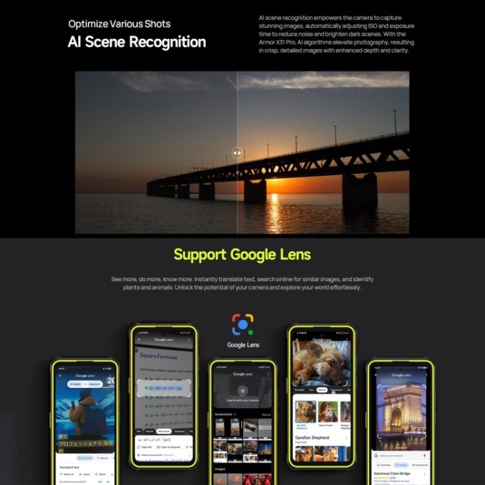 Ulefone Armor X31 Pro 5G, 8GB+256GB, Night Vision, IP68/IP69K Rugged Phone, 6.56 inch Android 14 MediaTek Dimensity 6300 Octa Core, Network: 5G, NFC, OTG, Armor X31 Pro - Image 7