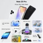 Ulefone Note 20 Pro, 4GB+256GB, Face ID & Side Fingerprint, 6000mAh, 6.75 inch Android 14 Unisoc T606 Octa Core, Network: 4G, Dual SIM, OTG, 4GB+256GB - Image 2