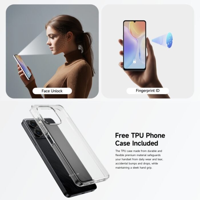 Ulefone Note 20 Pro, 4GB+256GB, Face ID & Side Fingerprint, 6000mAh, 6.75 inch Android 14 Unisoc T606 Octa Core, Network: 4G, Dual SIM, OTG, 4GB+256GB - Image 13