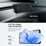 Ulefone Note 20 Pro, 4GB+256GB, Face ID & Side Fingerprint, 6000mAh, 6.75 inch Android 14 Unisoc T606 Octa Core, Network: 4G, Dual SIM, OTG, 4GB+256GB - Image 5