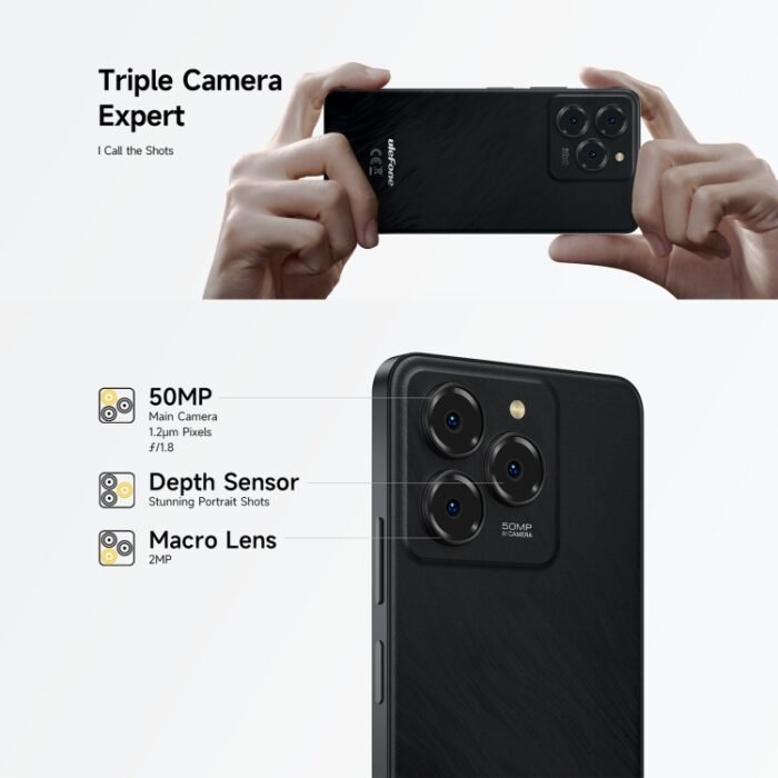 Ulefone Note 20 Pro, 4GB+256GB, Face ID & Side Fingerprint, 6000mAh, 6.75 inch Android 14 Unisoc T606 Octa Core, Network: 4G, Dual SIM, OTG, 4GB+256GB - Image 7