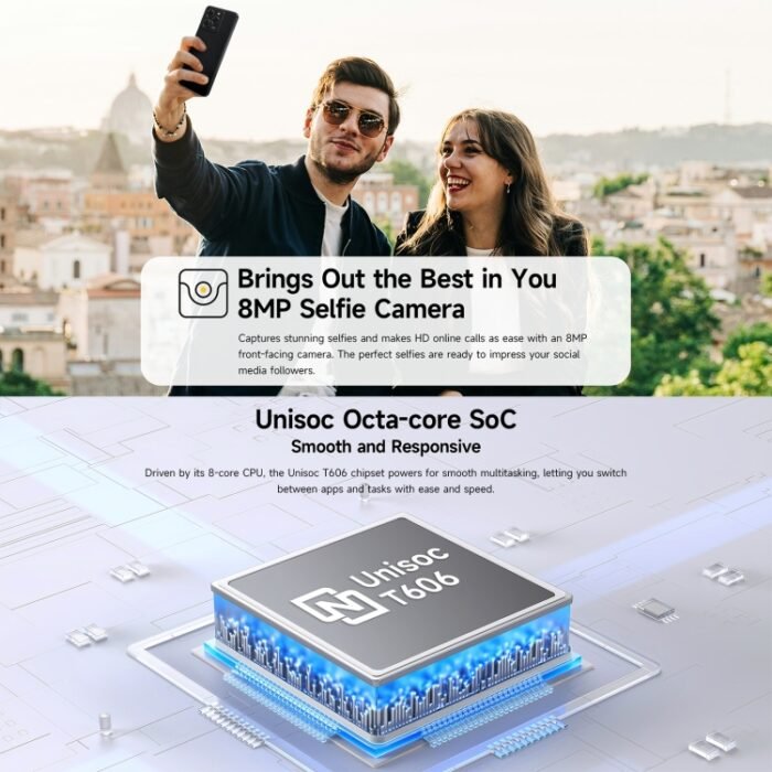 Ulefone Note 20 Pro, 4GB+256GB, Face ID & Side Fingerprint, 6000mAh, 6.75 inch Android 14 Unisoc T606 Octa Core, Network: 4G, Dual SIM, OTG, 4GB+256GB - Image 10