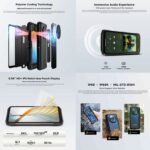 DOOGEE Fire 6 Rugged Phone, 6GB+256GB, 6.56 inch Android 14 Spreadtrum T606 Octa Core, Network: 4G, OTG - Image 7