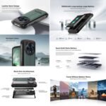 DOOGEE Fire 6 Power Rugged Phone, 8GB+256GB, 6.56 inch Android 14 Spreadtrum T606 Octa Core, Network: 4G, OTG, NFC - Image 3