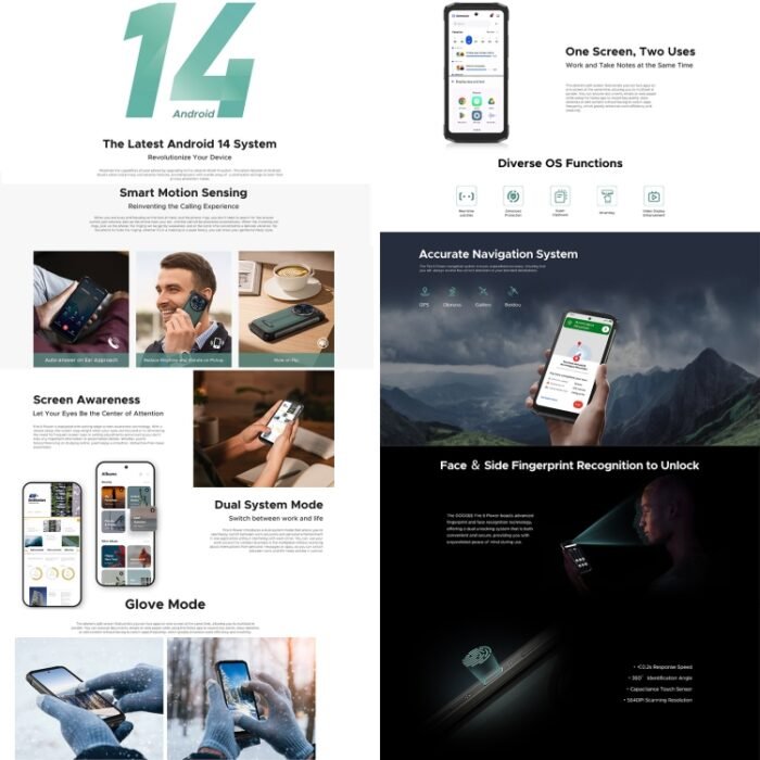 DOOGEE Fire 6 Power Rugged Phone, 8GB+256GB, 6.56 inch Android 14 Spreadtrum T606 Octa Core, Network: 4G, OTG, NFC - Image 7