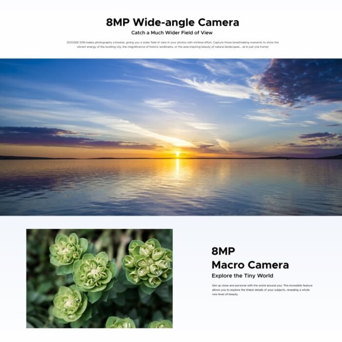 DOOGEE S118 Rugged Phone, 12GB+512GB, 6.58 inch Android 14 MediaTek Helio G99 Octa Core, Network: 4G, OTG, NFC - Image 12