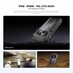 DOOGEE S118 Rugged Phone, 12GB+512GB, 6.58 inch Android 14 MediaTek Helio G99 Octa Core, Network: 4G, OTG, NFC - Image 16