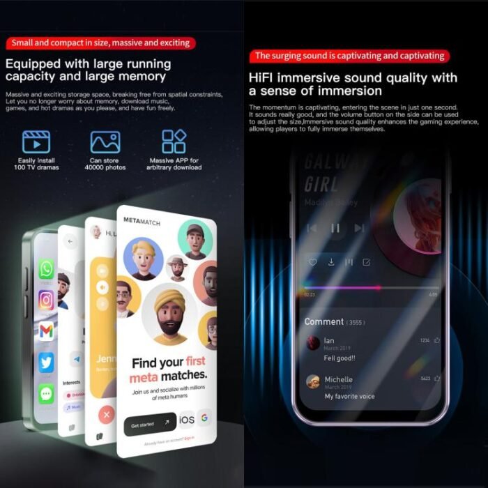 SOYES XS19 Pro, 3GB+32GB, 3.8 inch Android 12.0 MTK6762 Quad Core, Network: 4G, Dual SIM, GPS, OTG, Support Google Play Store, 3GB+32GB - Image 7