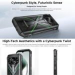 DOOGEE S Cyber Pro, Side Fingerprint, Night Vision, 12GB+512GB, 6.6 inch Android 14 Helio G100 Octa Core, Network: 4G, OTG, NFC - Image 3