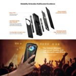 DOOGEE S Punk Pro, Side Fingerprint, 8GB+512GB, 6.6 inch Android 14 Unisoc T7280 Octa Core, Network: 4G, OTG, NFC - Image 4