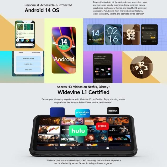 Ulefone Armor X31, 6GB+128GB, Night Vision, IP68/IP69K Rugged Phone, 6.56 inch Android 14 MediaTek Helio G91 Octa Core, Network: 4G, NFC, OTG, Armor X31 - Image 14