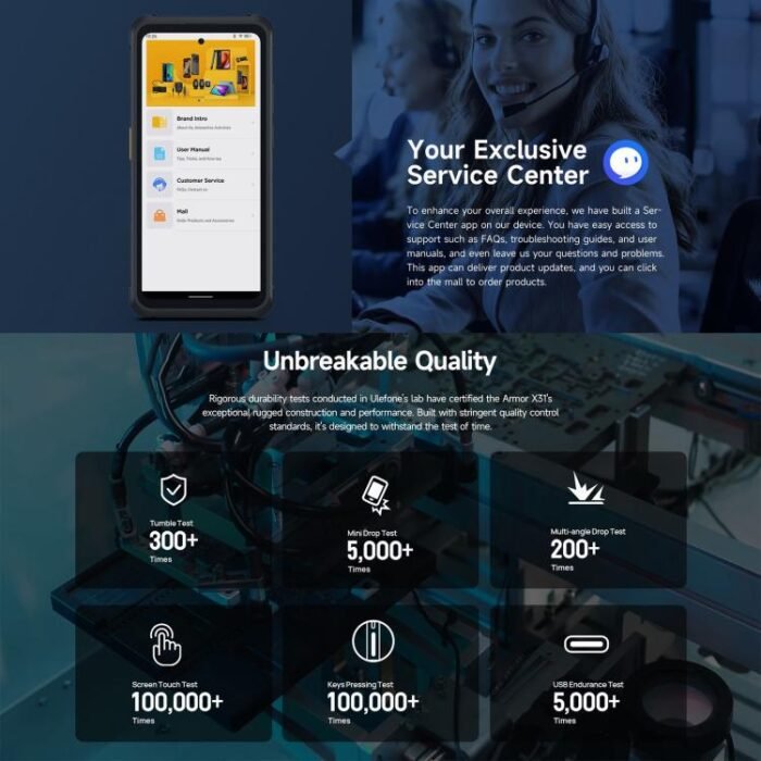 Ulefone Armor X31, 6GB+128GB, Night Vision, IP68/IP69K Rugged Phone, 6.56 inch Android 14 MediaTek Helio G91 Octa Core, Network: 4G, NFC, OTG, Armor X31 - Image 16