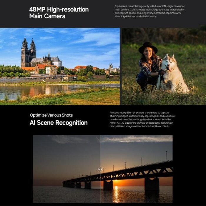 Ulefone Armor X31, 6GB+128GB, Night Vision, IP68/IP69K Rugged Phone, 6.56 inch Android 14 MediaTek Helio G91 Octa Core, Network: 4G, NFC, OTG, Armor X31 - Image 6