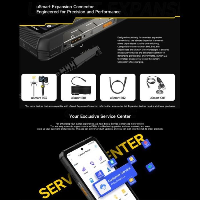 Ulefone Armor 30 Pro Rugged Phone, 16GB+512GB, Night Vision, 6.95 inch + 3.4 inch Dual Screen Android 14 MediaTek Dimensity 7300X Octa Core, Network: 5G, OTG, NFC - Image 11