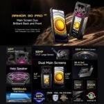 Ulefone Armor 30 Pro Rugged Phone, 16GB+512GB, Night Vision, 6.95 inch + 3.4 inch Dual Screen Android 14 MediaTek Dimensity 7300X Octa Core, Network: 5G, OTG, NFC - Image 5