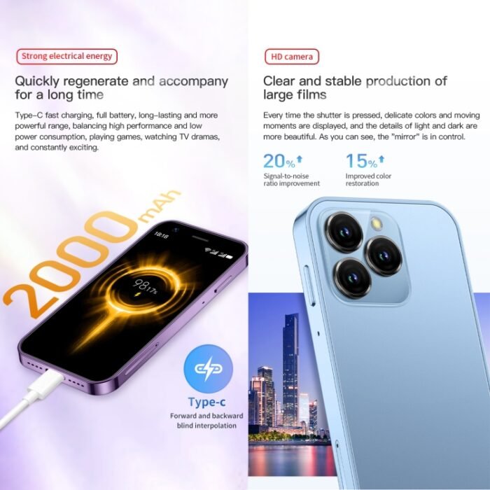 SOYES XS16, 2GB+16GB, 3.0 inch Android 10.0 MTK6737 Quad Core, Bluetooth, WiFi, Network: 4G, Dual SIM, Support Google Play Store, 2GB+16GB - Image 9