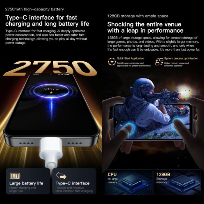 SOYES SOYES F9 Max,  4GB+64GB, 4.3 inch Android 12 MTK6762 Octa Core, Network: 4G, OTG, Dual SIM, 4GB+64GB - Image 9