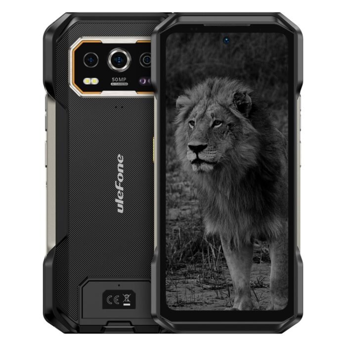 MPH6547B.jpg Ulefone Armor 27 Pro Rugged Phone, 12GB+256GB, Night Vision, 10600mAh, 6.78 inch Android 14 MediaTek Dimensity 6300 Octa Core, Network: 5G, NFC, Armor 27 Pro - Image 1
