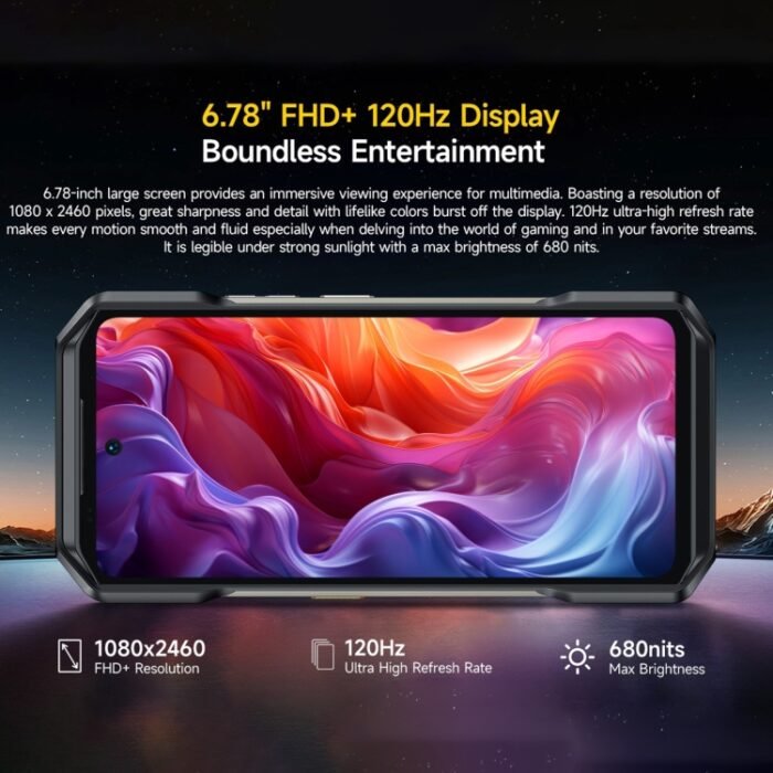 Ulefone Armor 27 Pro Rugged Phone, 12GB+256GB, Night Vision, 10600mAh, 6.78 inch Android 14 MediaTek Dimensity 6300 Octa Core, Network: 5G, NFC, Armor 27 Pro - Image 15