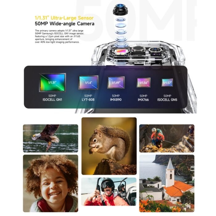 Ulefone Armor 27T Pro Rugged Phone, Thermal Imaging, 12GB+256GB, Night Vision, 10600mAh, 6.78 inch Android 14 MediaTek Dimensity 6300 Octa Core, Network: 5G, NFC, Armor 27T Pro - Image 9